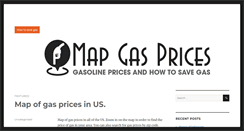 Desktop Screenshot of mapgasprices.com
