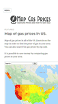 Mobile Screenshot of mapgasprices.com